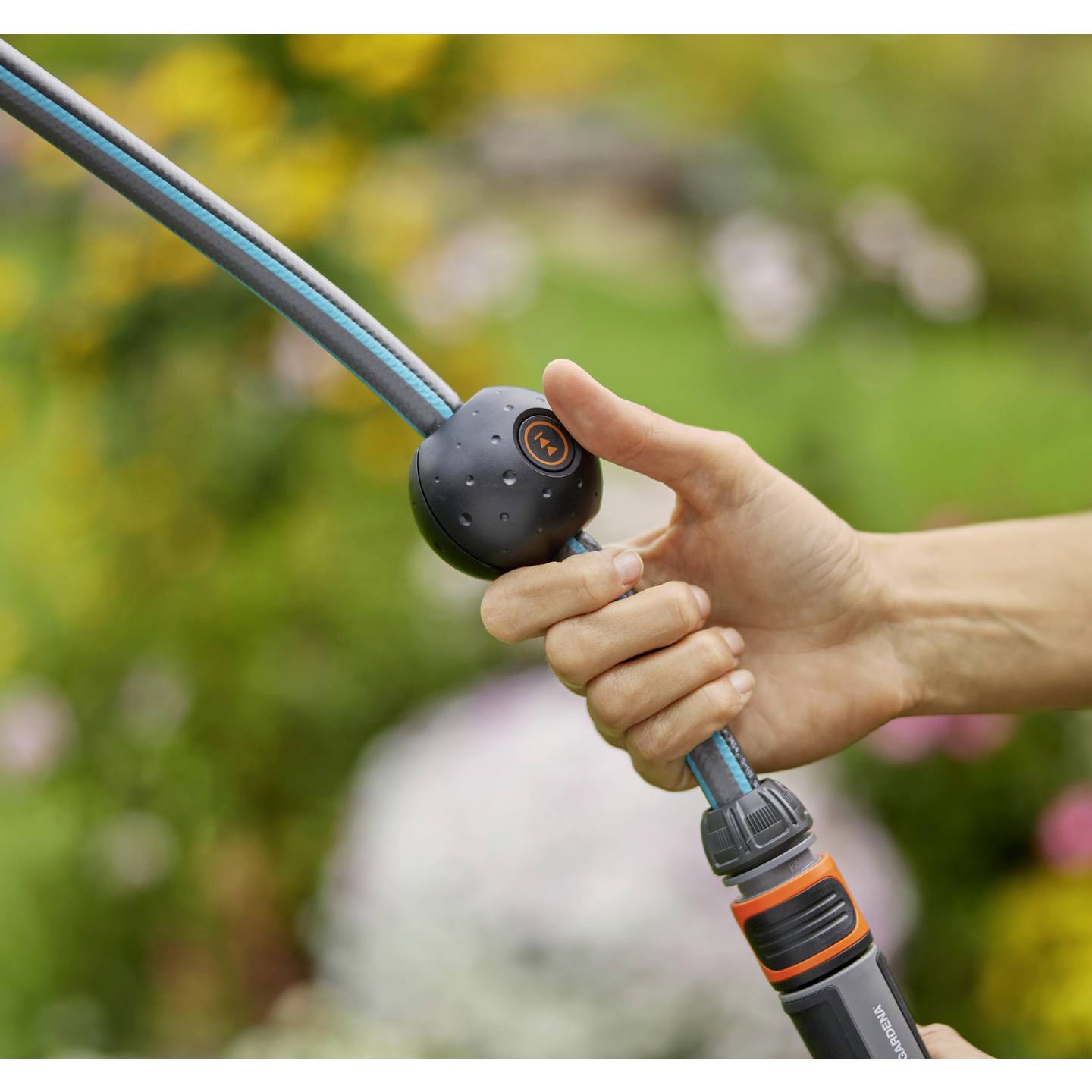 Gardena Akku-Wand-Schlauchbox PowerRoll XL 35m Schlauchbox mit Akku 18V Power - 4066407002418