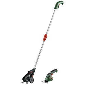 B-Ware Bosch Grasschere Akku Isio 12cm Teleskopstiel Gartenwerkzeug 1.5Ah 50min