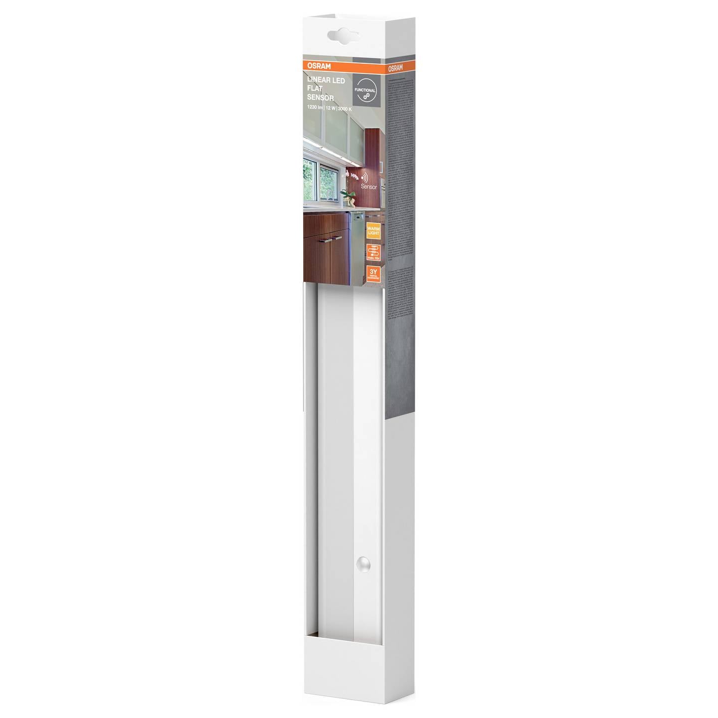 OSRAM HOMELIGHTING LED Unterbauleuchte mit Bewegungsmelder 12W 3000K - 4099854532337