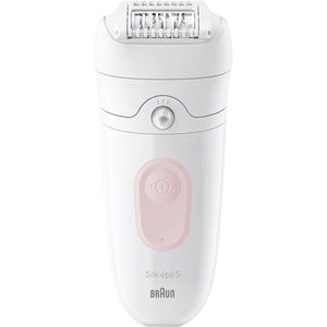 B-Ware Braun Epilierer Silk-epil 5-060 SensoSmart Akku Nass/Trocken 28 Pinzetten Weiß