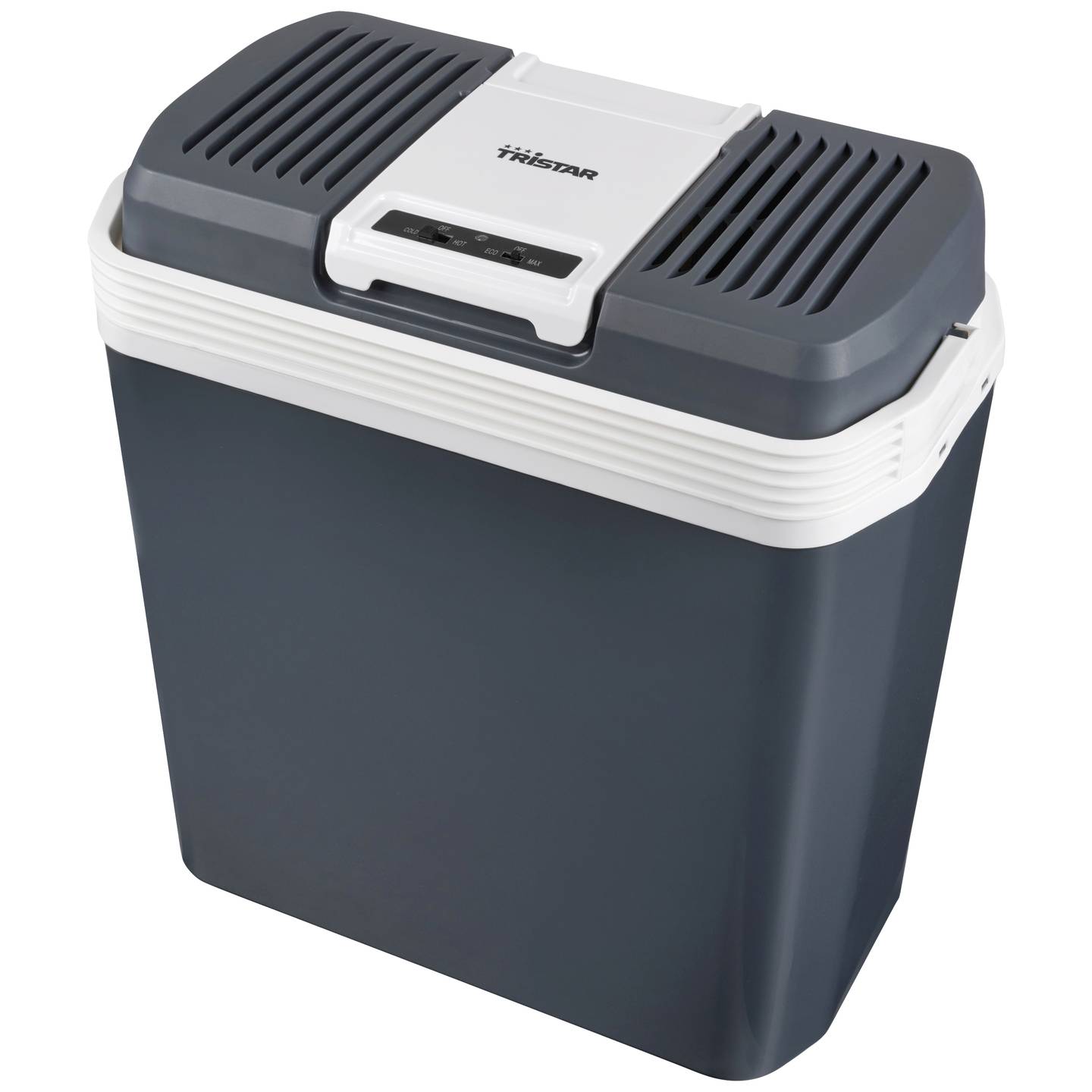 Tristar Kühlbox Heizbox Thermoelektrisch 230V 12V 20l bis 18°C schwarz grau - 8712836987661
