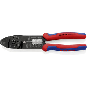 B-Ware Knipex Crimpzange Quetschzange Unisolierte offene Steckverbinder 0.5 bis 2.5 mm²