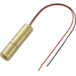 B-Ware Tru Components Lasermodul Punkt LM01GND 1mW grün Laser Modul 532nm 14mm 50mm