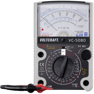 B-Ware Voltcraft Multimeter VC-5080 Analoggerät Messgerät für Widerstand Frequenz