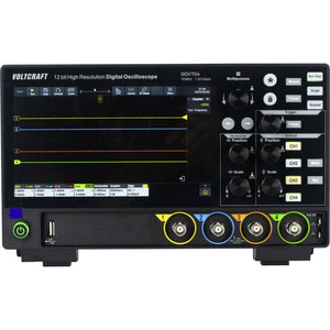 B-Ware Voltcraft Digital-Oszilloskop DOV704 70 MHz 4-Kanal 1,25 GSa/s 50 Mpts 12 Bit
