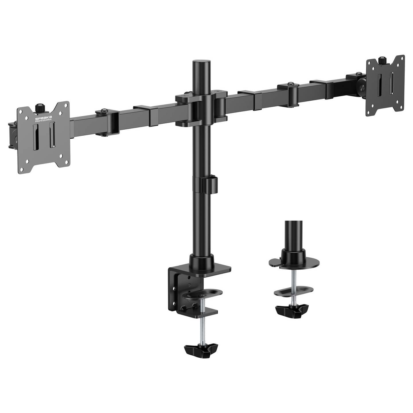 SpeaKa Professional Monitor-Tischhalterung SP-MM-221 2 Displays - 4064161393414