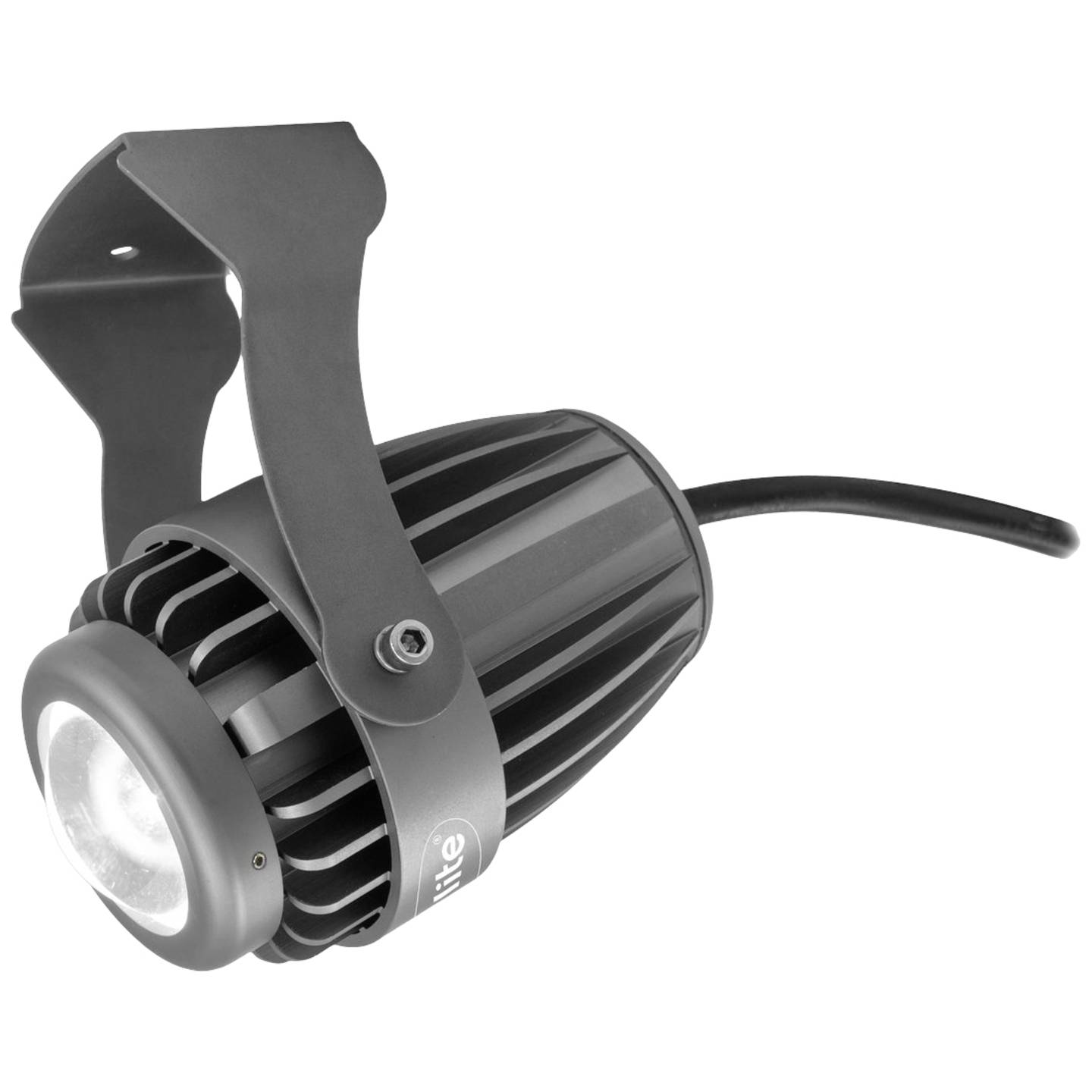 Eurolite LED Pinspot Strahler 10W blau kompakt schwarz 105x150x147mm 740g Licht - 4026397707816