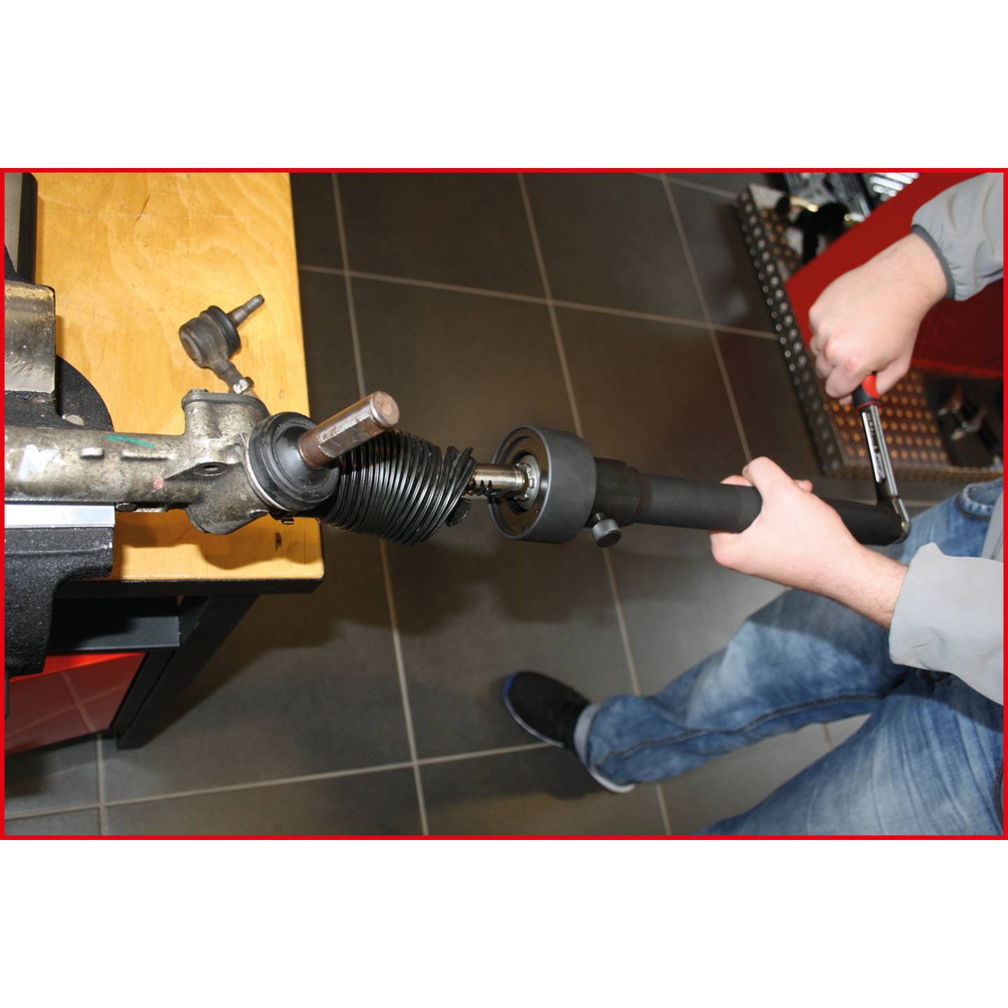 KS Tools Spezialschlüssel Satz  Axialgelenk Spurstangen Demontage 4-tlg 150.1125 - 4042146623978