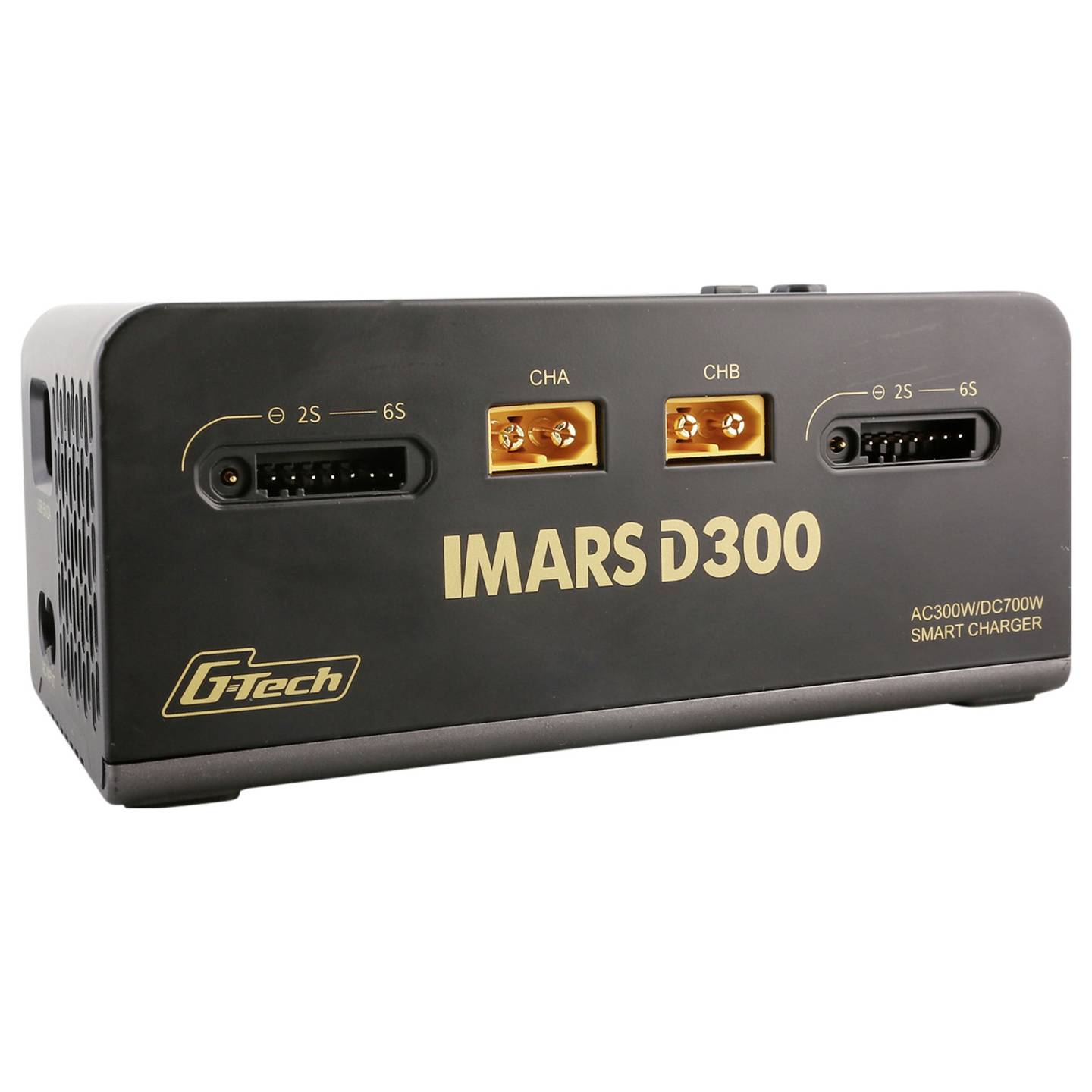 Gens ace Modellbau-Ladegerät D300 16A LiPo LiIon NiMH doppelter Ladeausgang 350W - 6928493308271