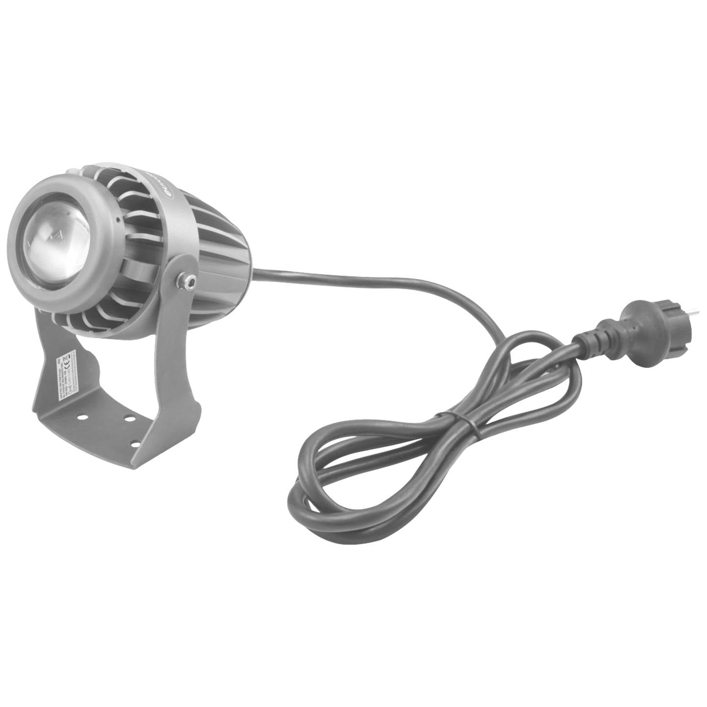 Eurolite LED Pinspot Strahler 10W blau kompakt schwarz 105x150x147mm 740g Licht - 4026397707816