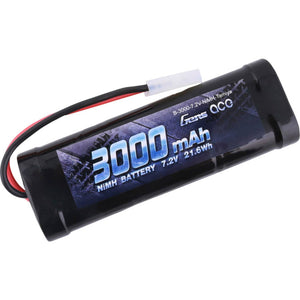 B-Ware Tamiya Akkupack Akku NiMh 7.2 V 3000 mAh mit 6 Zellen Modellbauakku Akku
