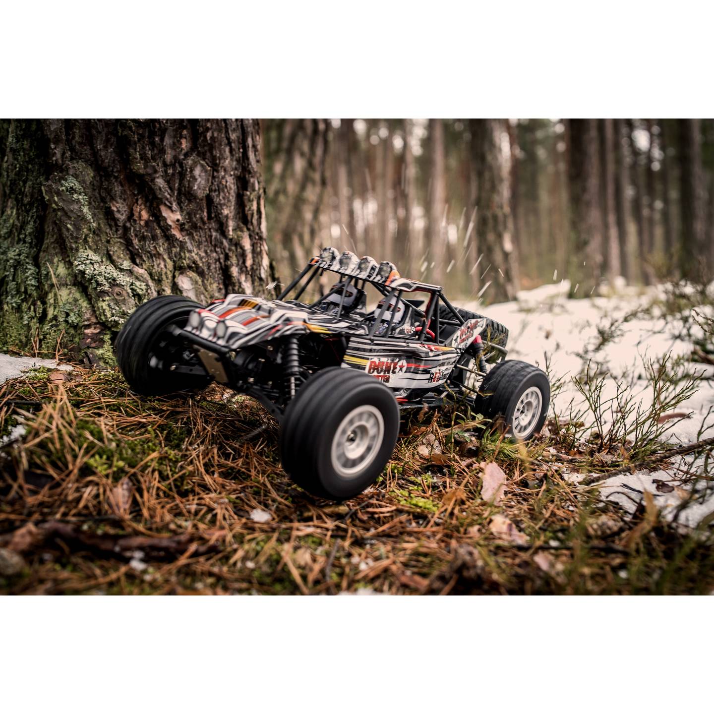 Reely RC Modellauto Dune Fighter Bausatz Elektro Buggy Allradantrieb 1:10 4WD - 4016139055084