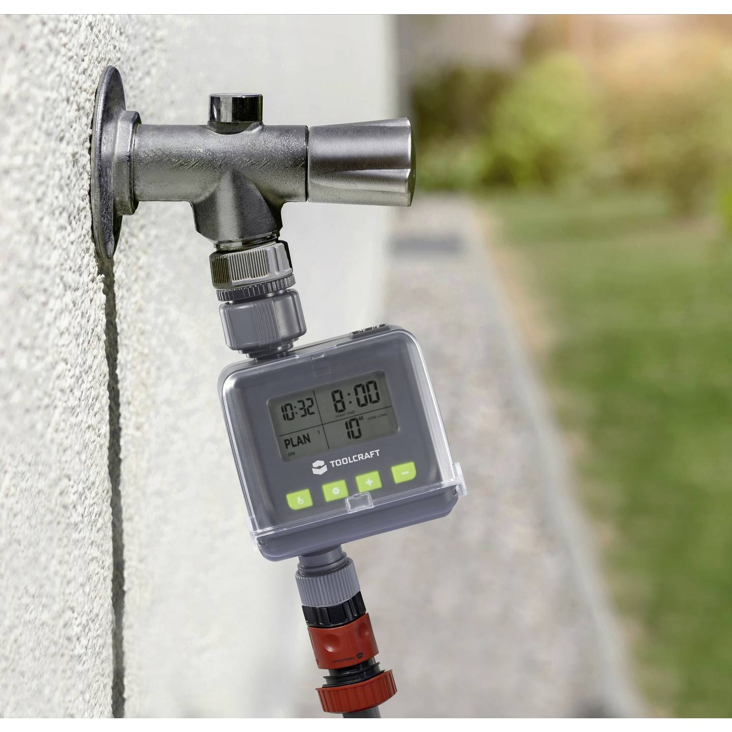 Toolcraft Bewässerungssteuerung Regensensor Gartenbewässerung digital 0-300min - 4064161329253