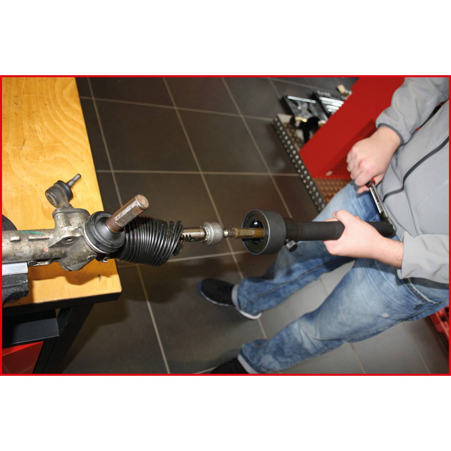 KS Tools Spezialschlüssel Satz  Axialgelenk Spurstangen Demontage 4-tlg 150.1125 - 4042146623978