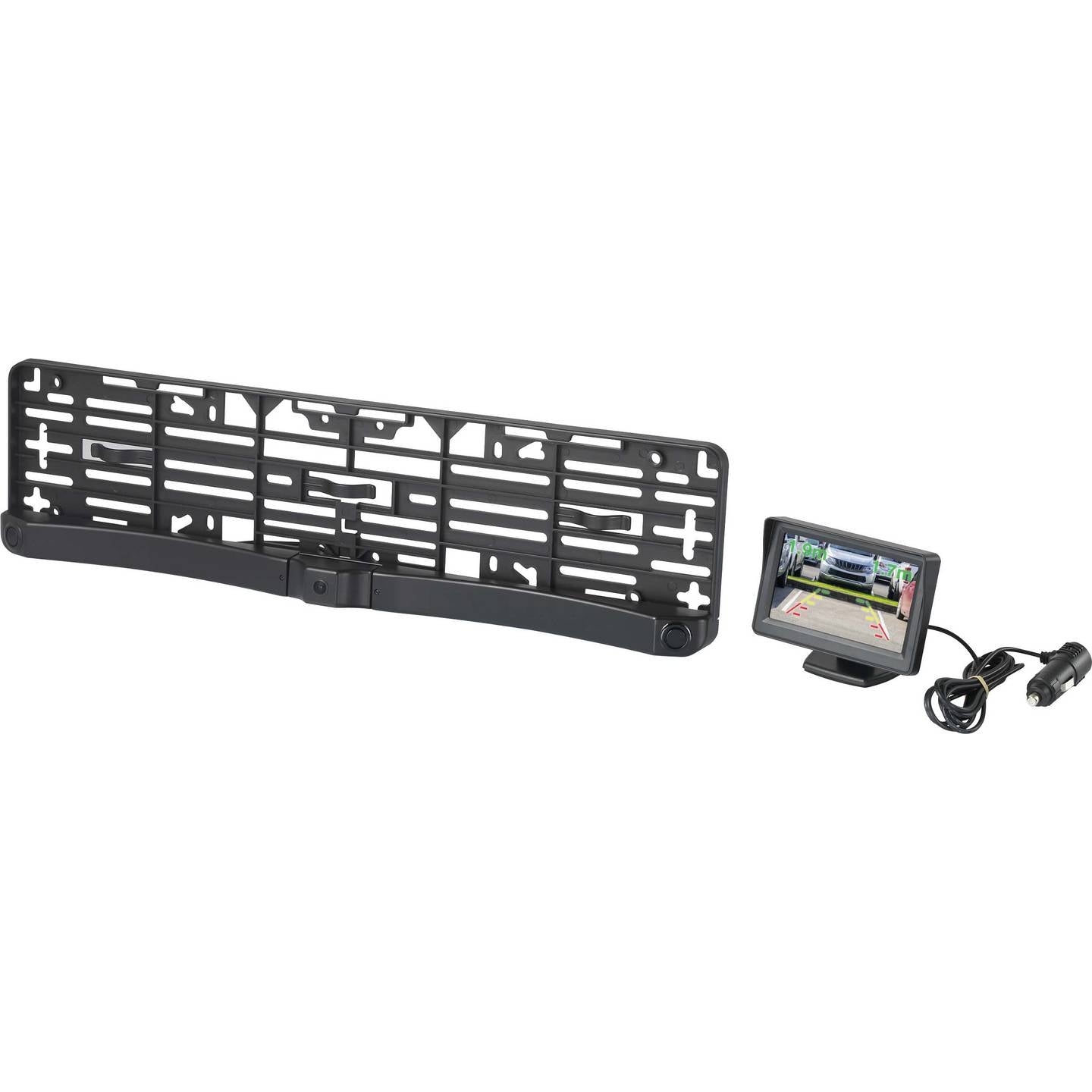 Renkforce Funk-Rückfahrvideosystem SB505 Kamera Abstandshilfslinien LCD 4.3" - 4064161076584