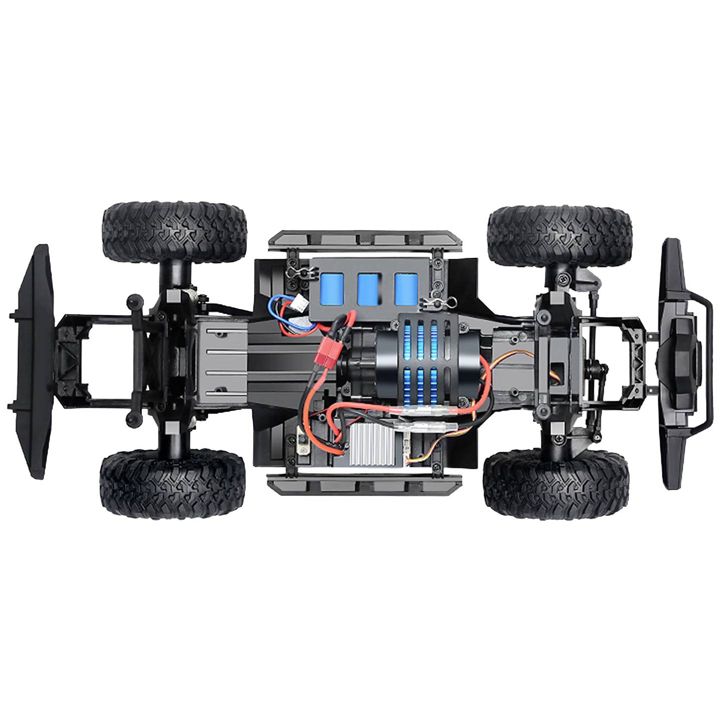 Amewi RC Modellauto Crawler Brushed 1:10 Elektro Allradantrieb 4WD schwarz - 4260768515253