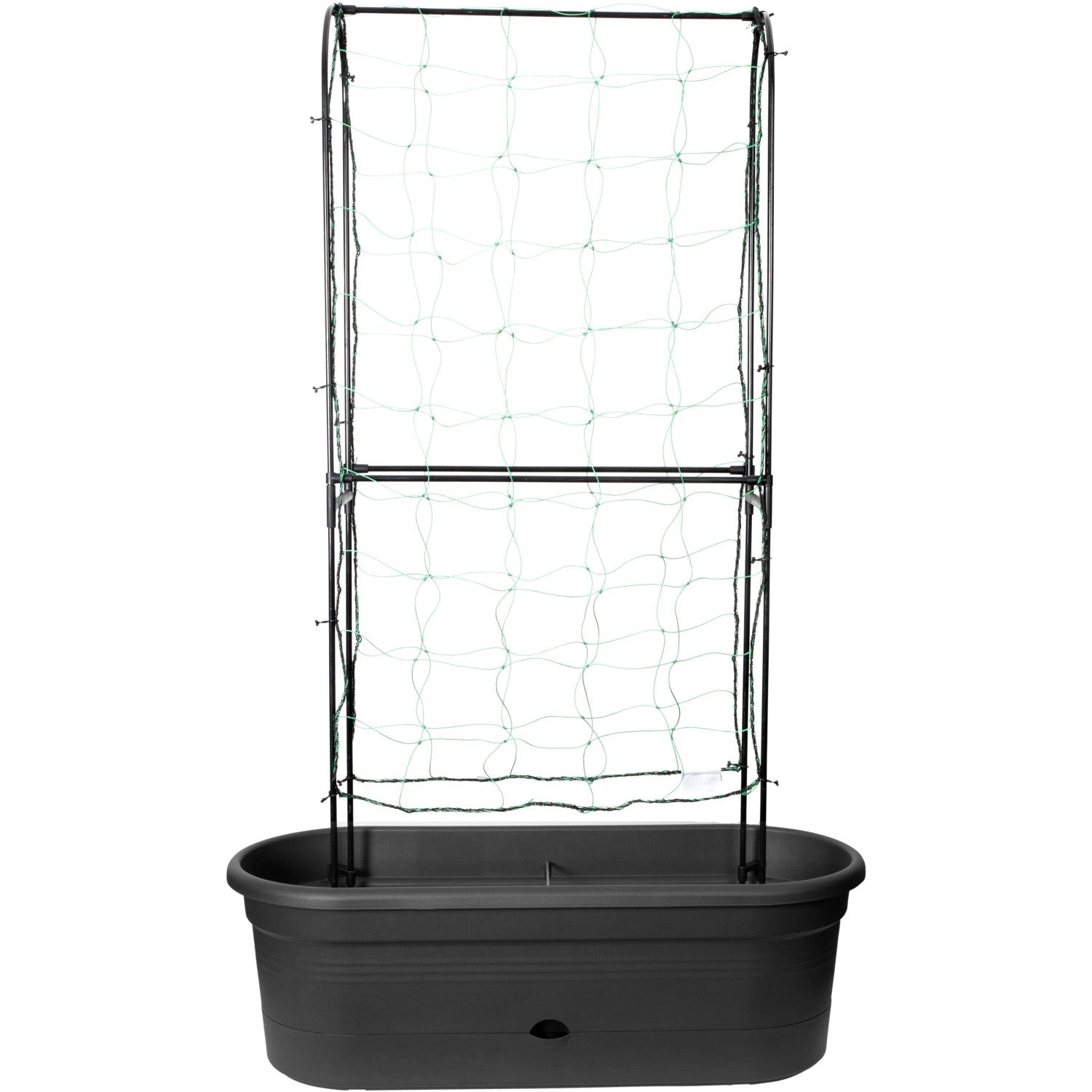 Elho Pflanzwand Veggie Wall Pflanzenwand Schwarz UV-beständig 26x80x31cm - 8711904350307