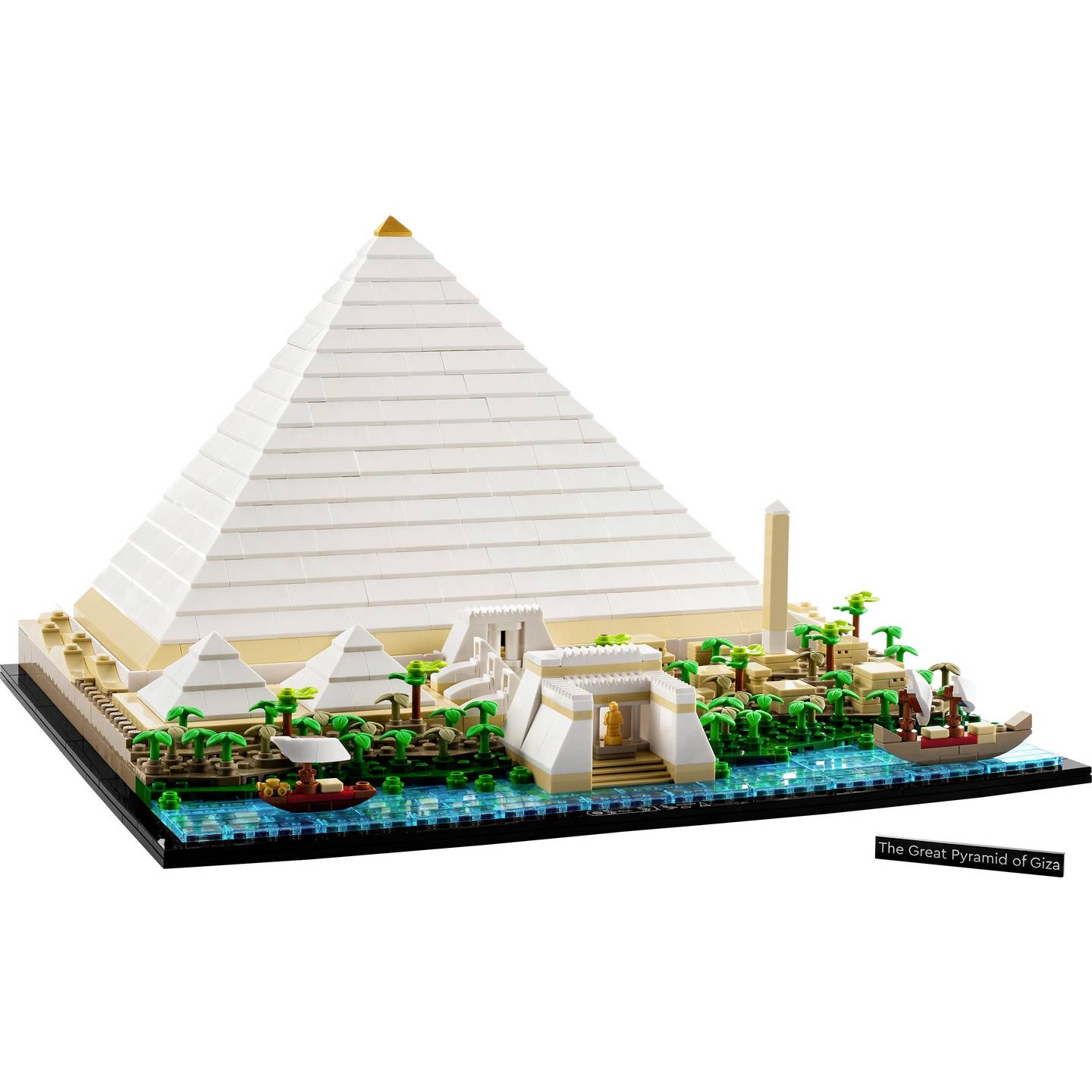 LEGO Architecture Modell 21058 Cheops-Pyramide 1476 Teile Bausatz für Erwachsene - 5702017152349
