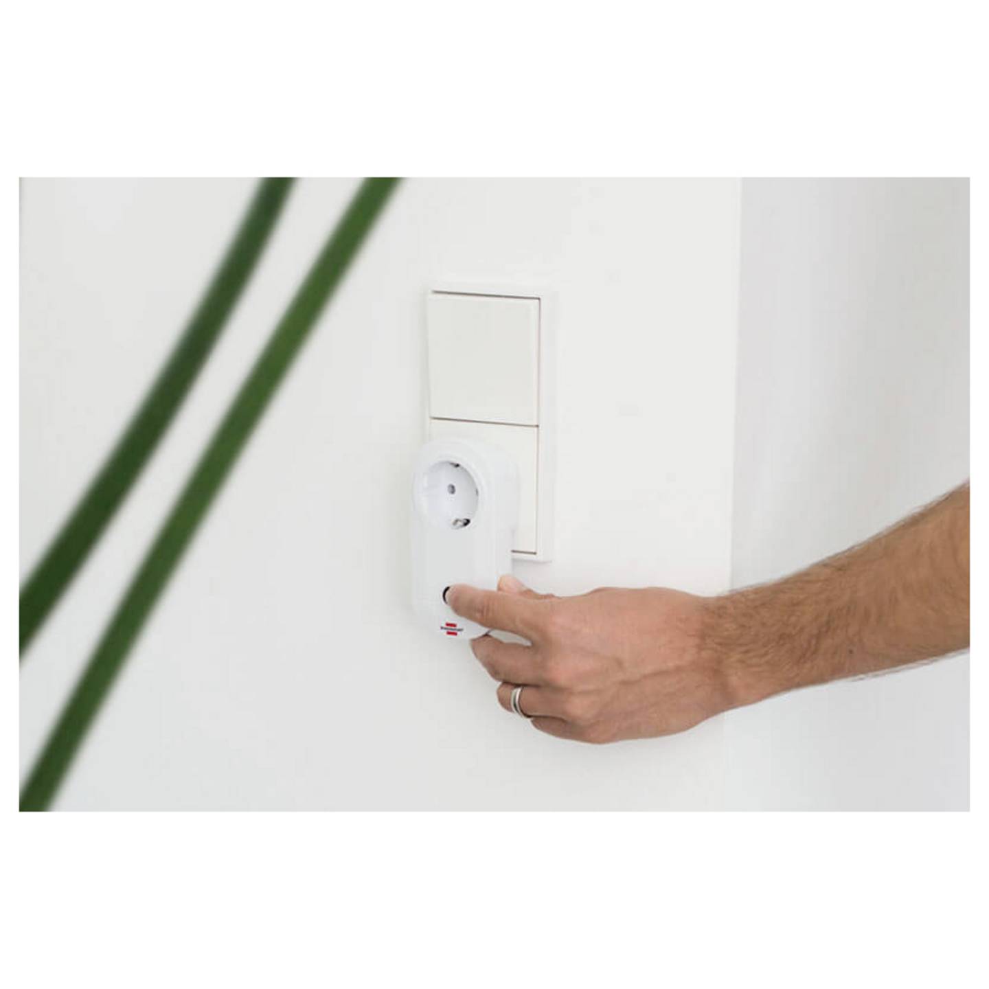 Brennenstuhl Funk Steckdosen-Set Innenbereich 1000W Komfort Funksteckdose weiß - 4007123643561