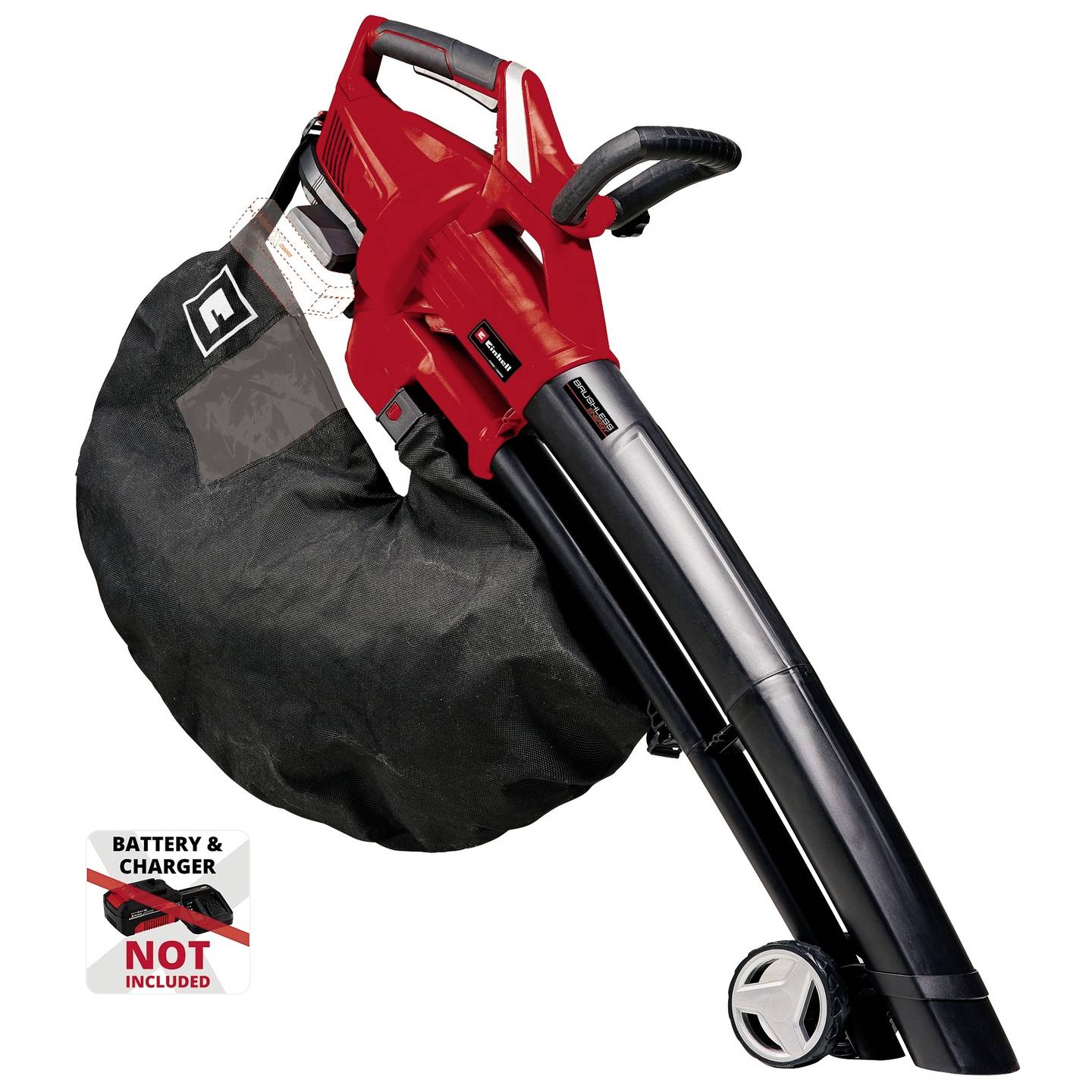 Einhell Akku-Laubsauger Laubbläser GE-CL 36 Li E-Solo 210 km/h ohne Akku - 4006825613391