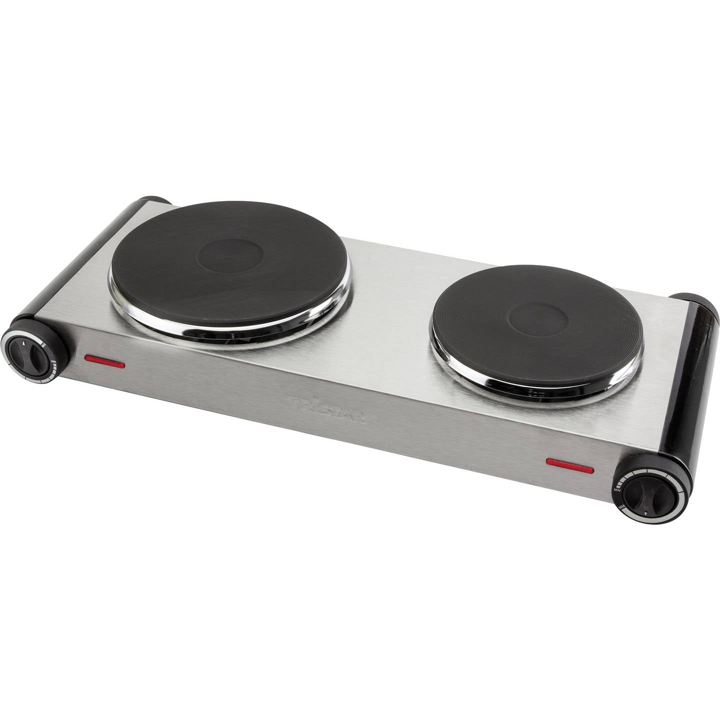 TRISTAR Doppel-Kochplatte Elektroherd Kochplatte 2-flammig 3000W schwarz 78x40cm - 4016138959284