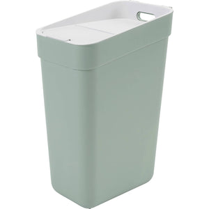 B-Ware Curver READY TO COLLECT Mülleimer Abfallbehälter Grün Deckel Wandbefestigung 30L
