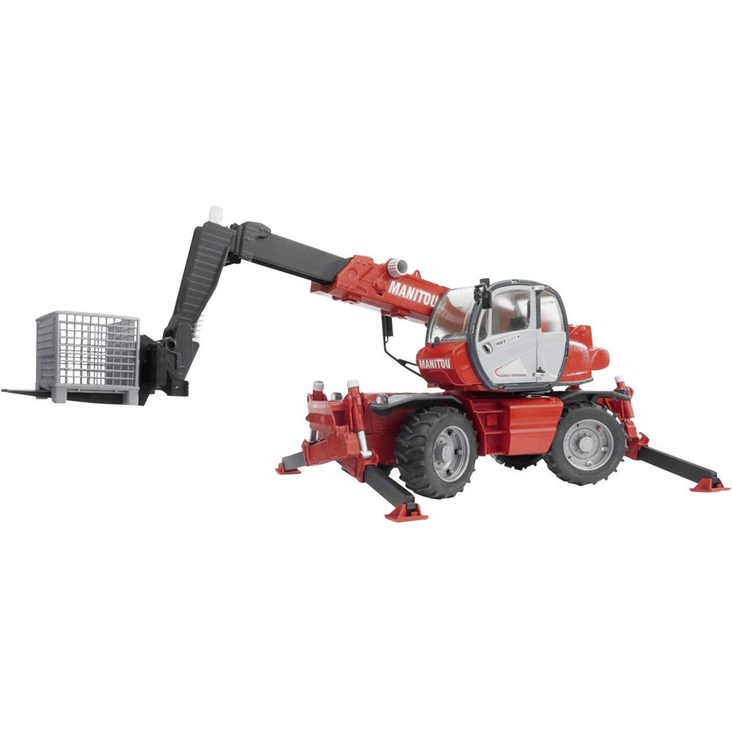 Bruder Manitou Teleskopstapler MRT 2150 1:16 mit 360° Kabine und Teleskoparm - 4001702021290