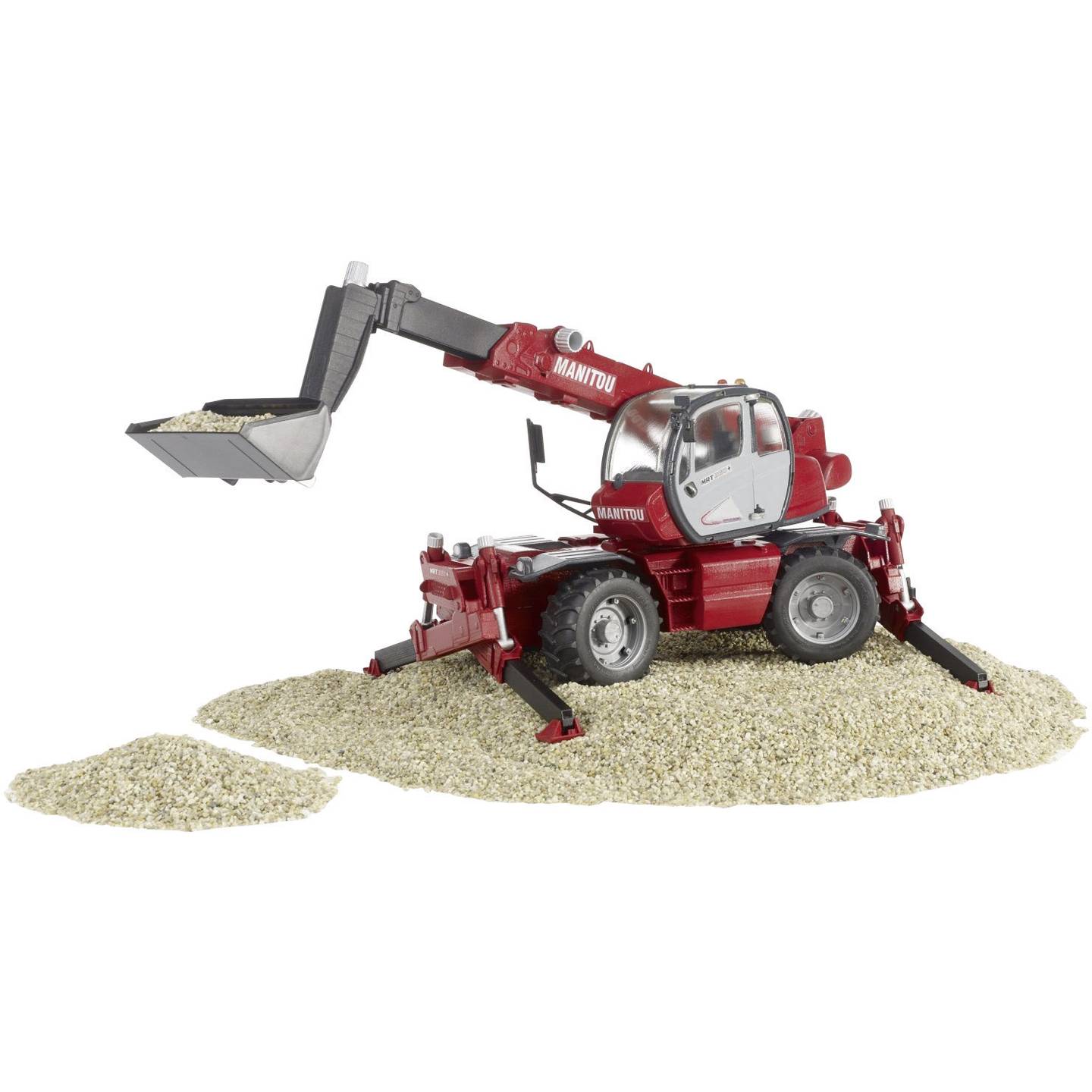 Bruder Manitou Teleskopstapler MRT 2150 1:16 mit 360° Kabine und Teleskoparm - 4001702021290