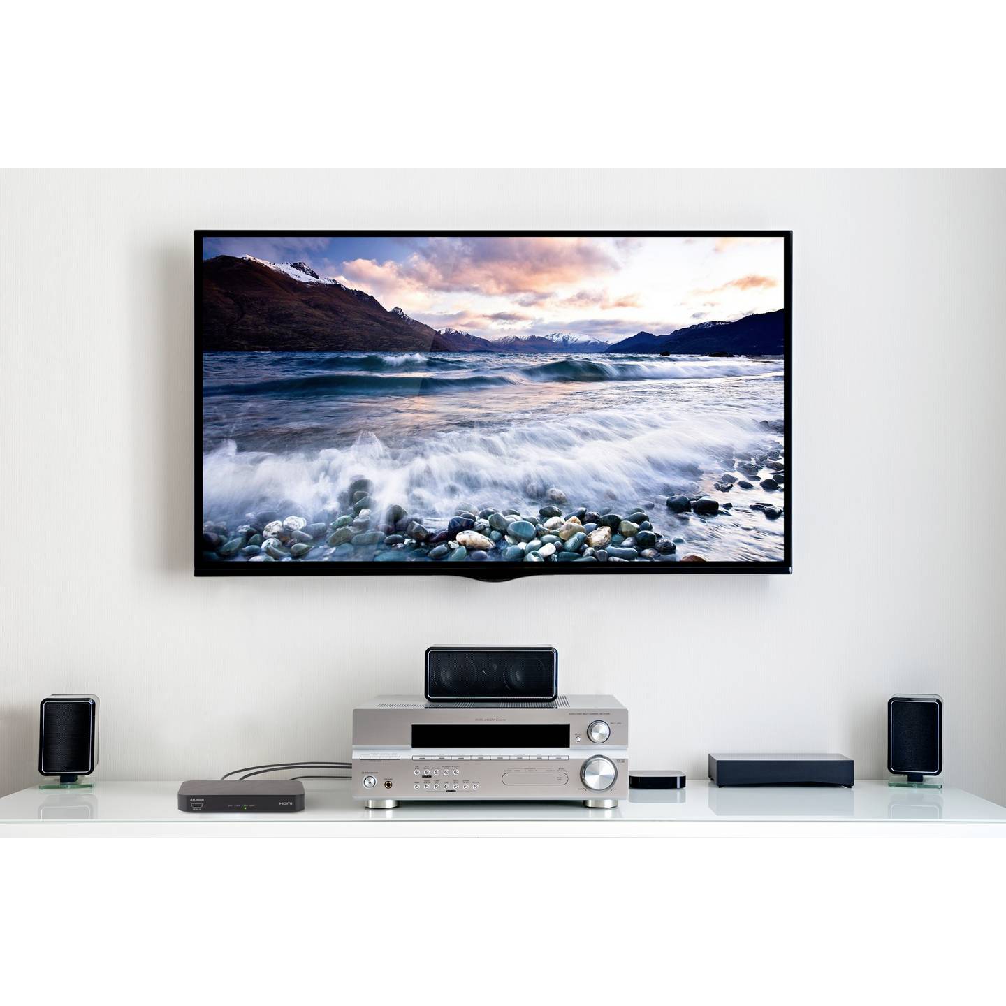 SpeaKa Professional TV Receiver Audio Extraktor SP-HDA-502 4K eARC schwarz - 4064161208398