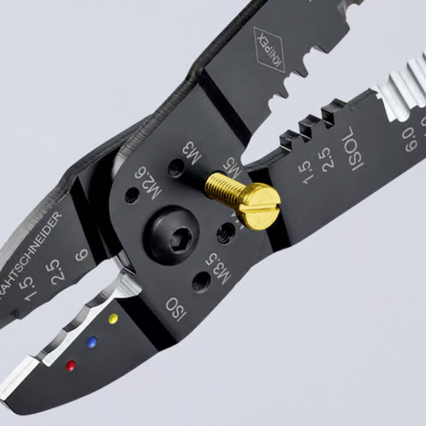Knipex Crimpzange Isolierte Kabelschuhe Steckverbinder 0.75 bis 6 mm² Zange - 4003773070726