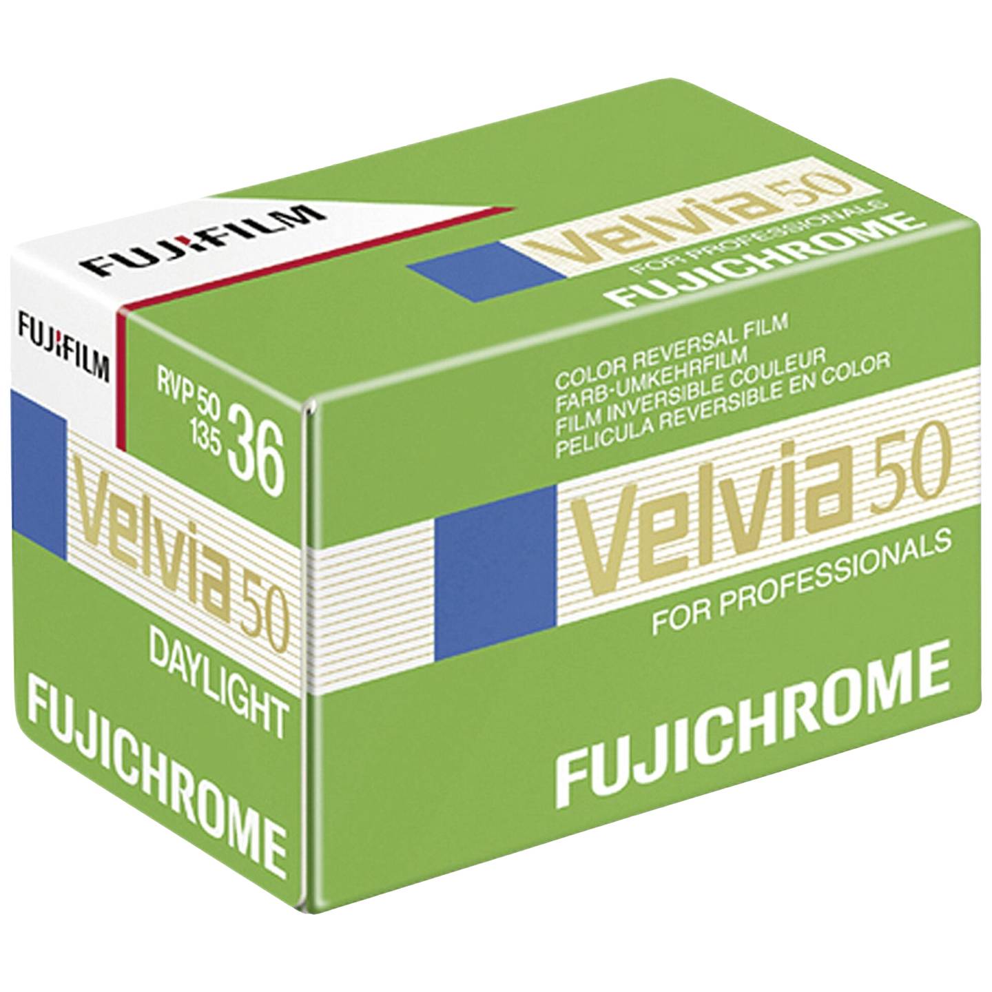 Fujifilm Kleinbildfilm Diafilm Velvia 50 ISO 50 Farbfilm 36 Aufnahmen 1 Stück - 4547410247664