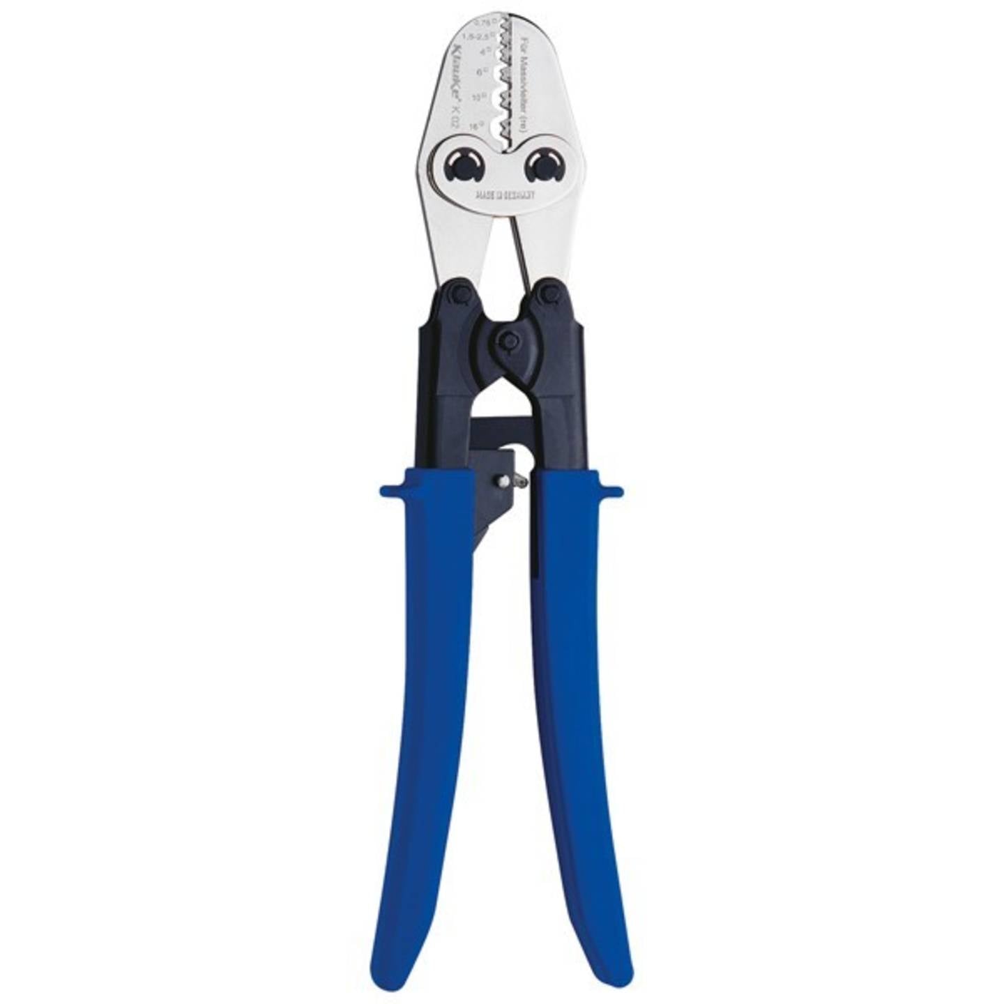 Klauke Presszange K02 325mm Kabelschuh Verbinder Zange Mechanisch 0,75-16mm² - 4012078027557
