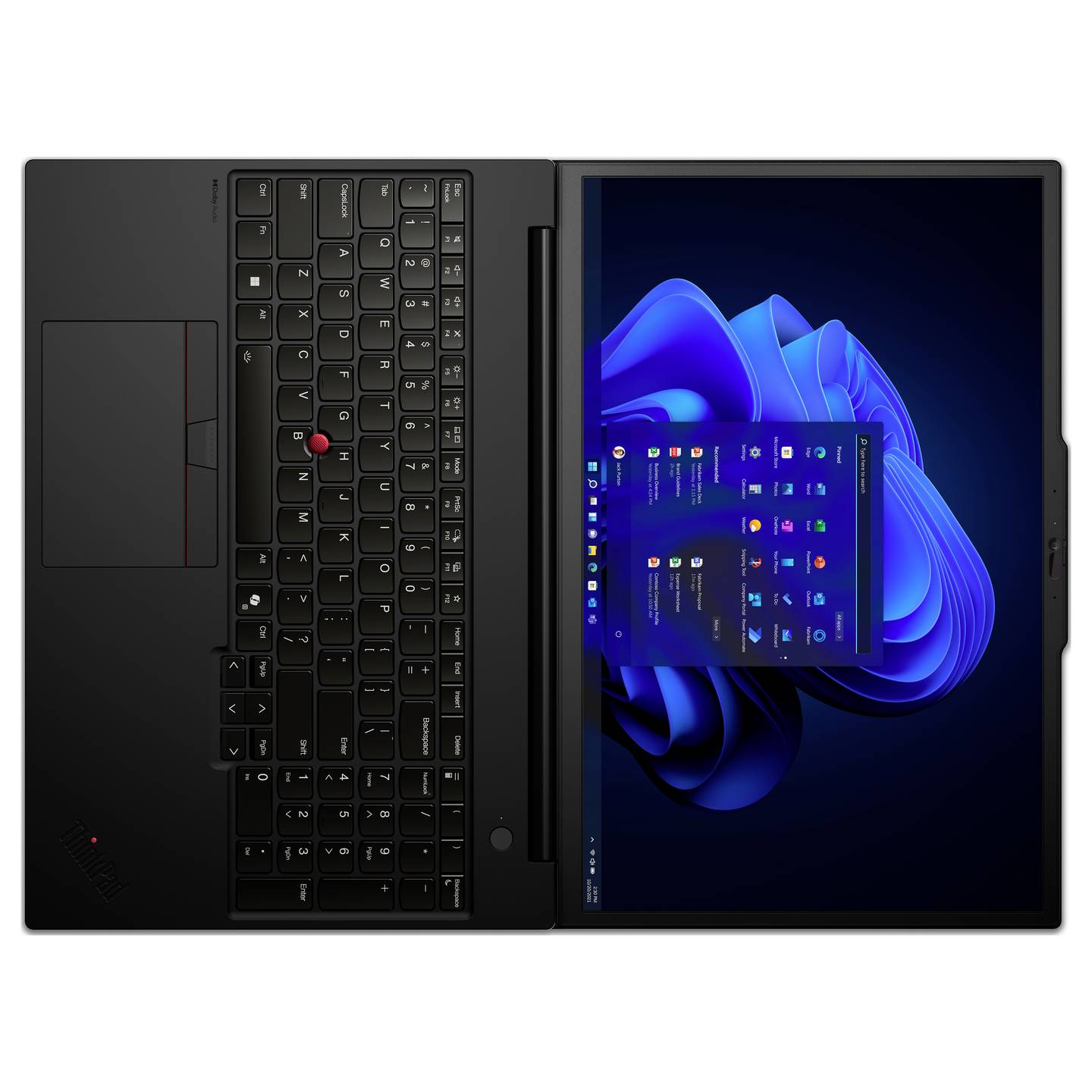 Lenovo Workstation Notebook ThinkPad P16s Gen 3 16 Zoll 32GB RAM 1TB SSD schwarz - 0198153383542