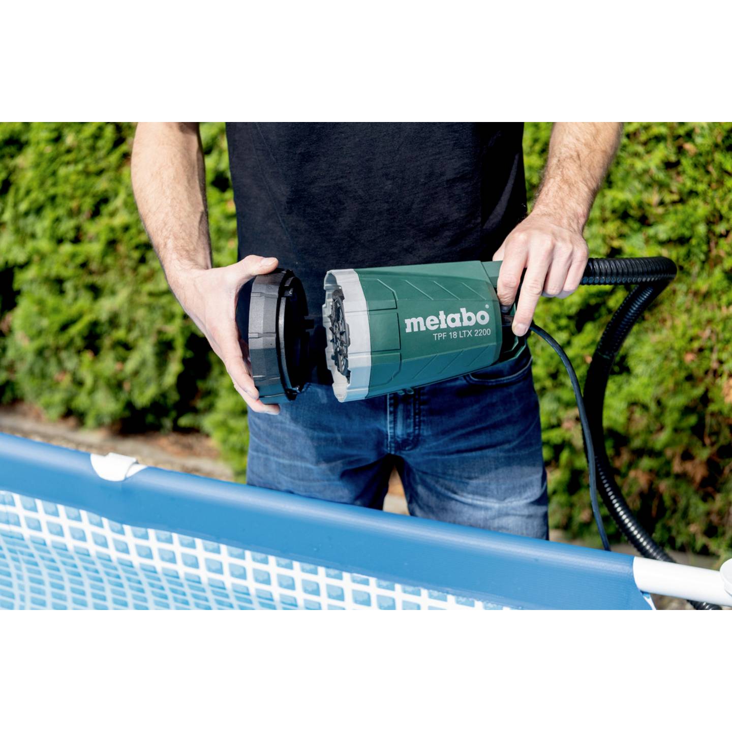 Metabo TPF 18 LTX 2200 Tauchpumpe Pumpe 2200 l/h 22 m Akku-Tauch- und Regenfass - 4061792229532