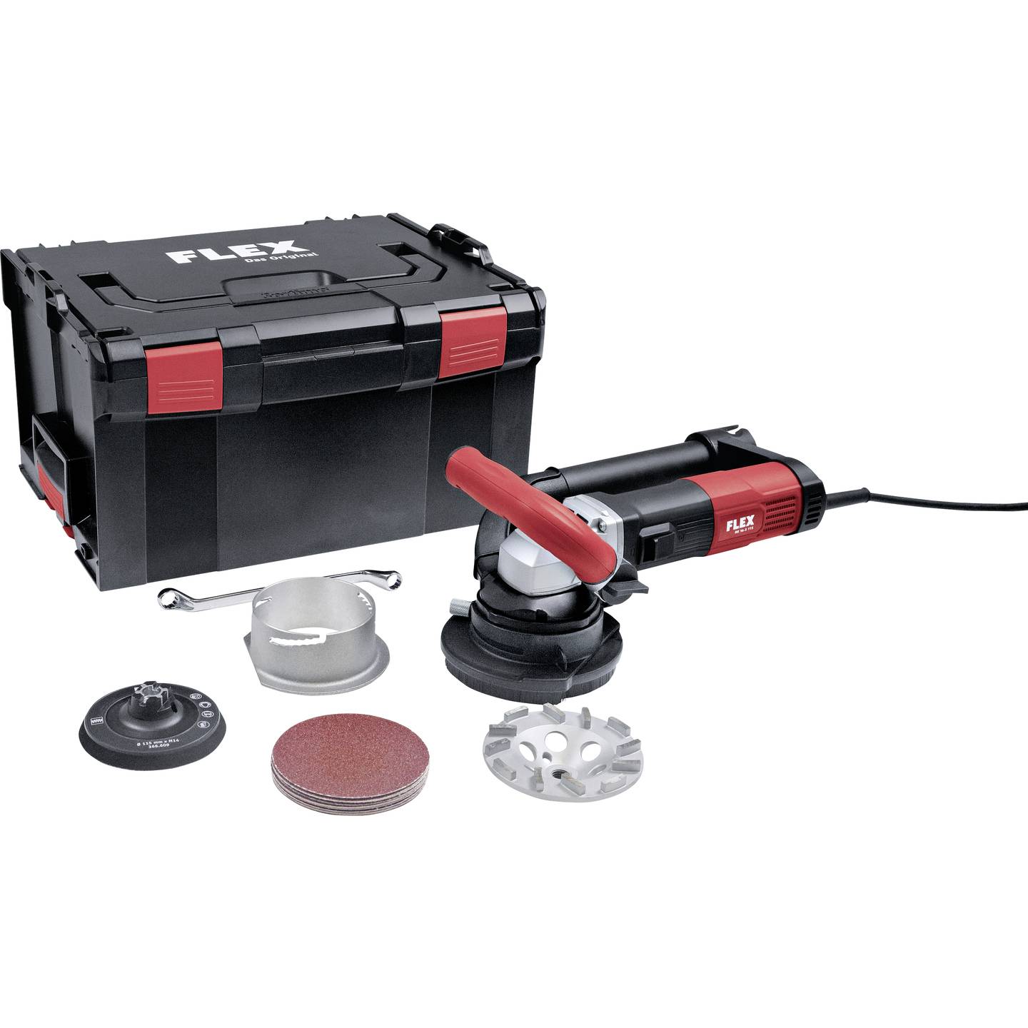 FLEX Sanierungsfräse Renovierungsfräse RE 16-5 115 Kit B Jet Schleifmaschine - 4030293230767