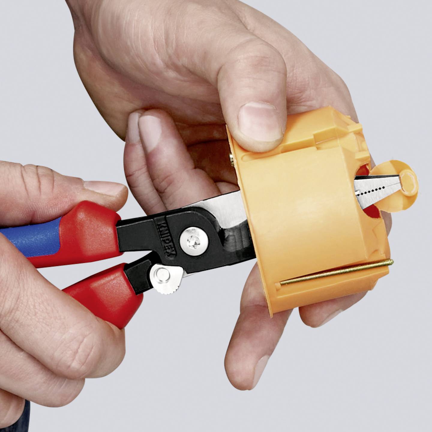 Knipex Multifunktionszange 13 91 200 Zange Aderendhülsen 50mm² 15mm Ø - 4003773075257