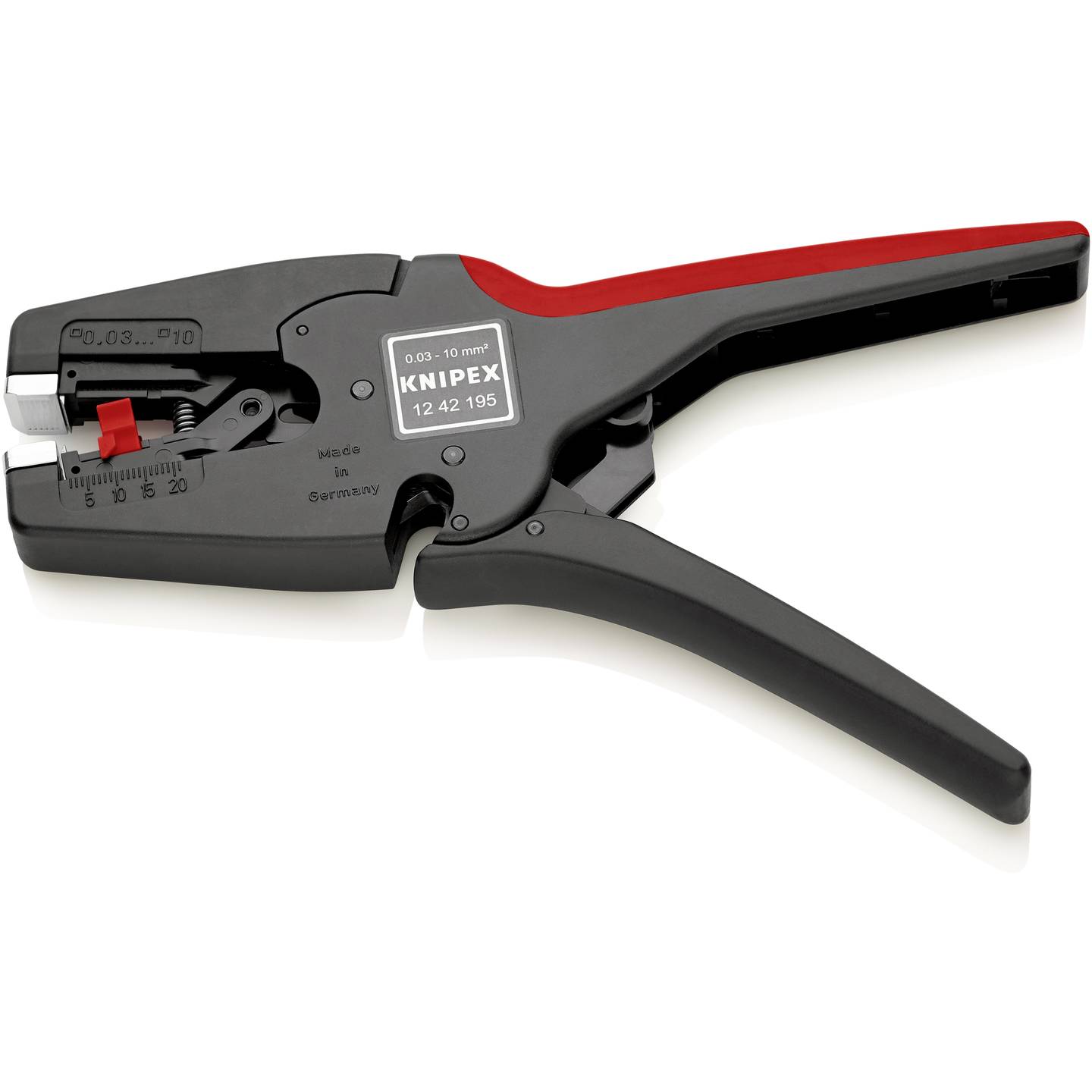 Knipex MultiStrip 10 Abisolierzange Zange Abisolierwerkzeug Automatisch Gehärtet - 4003773054580