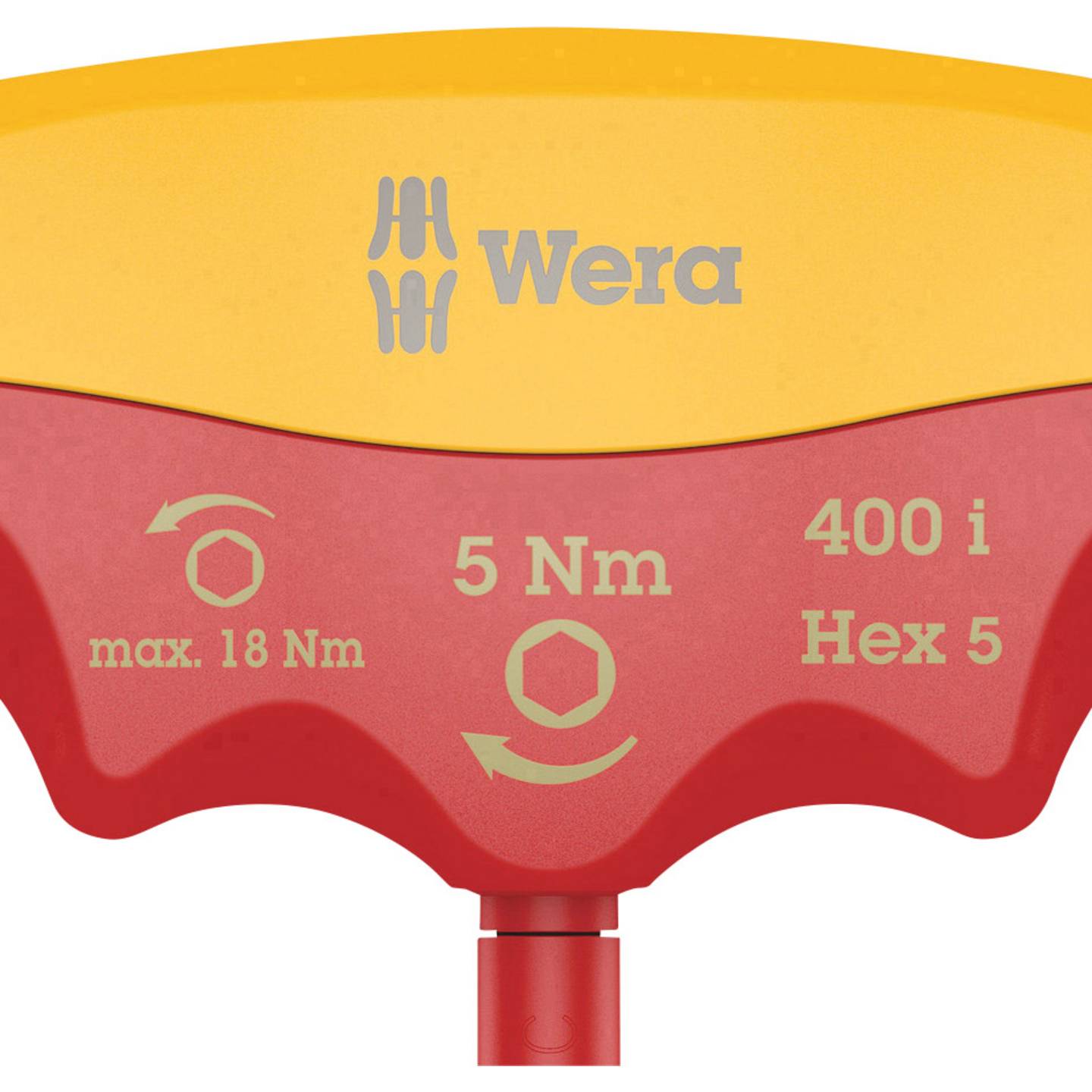 Wera Drehmomentindikator Schraubendreher 400 i VDE Hex Innensechskant Werkzeug - 4013288206398