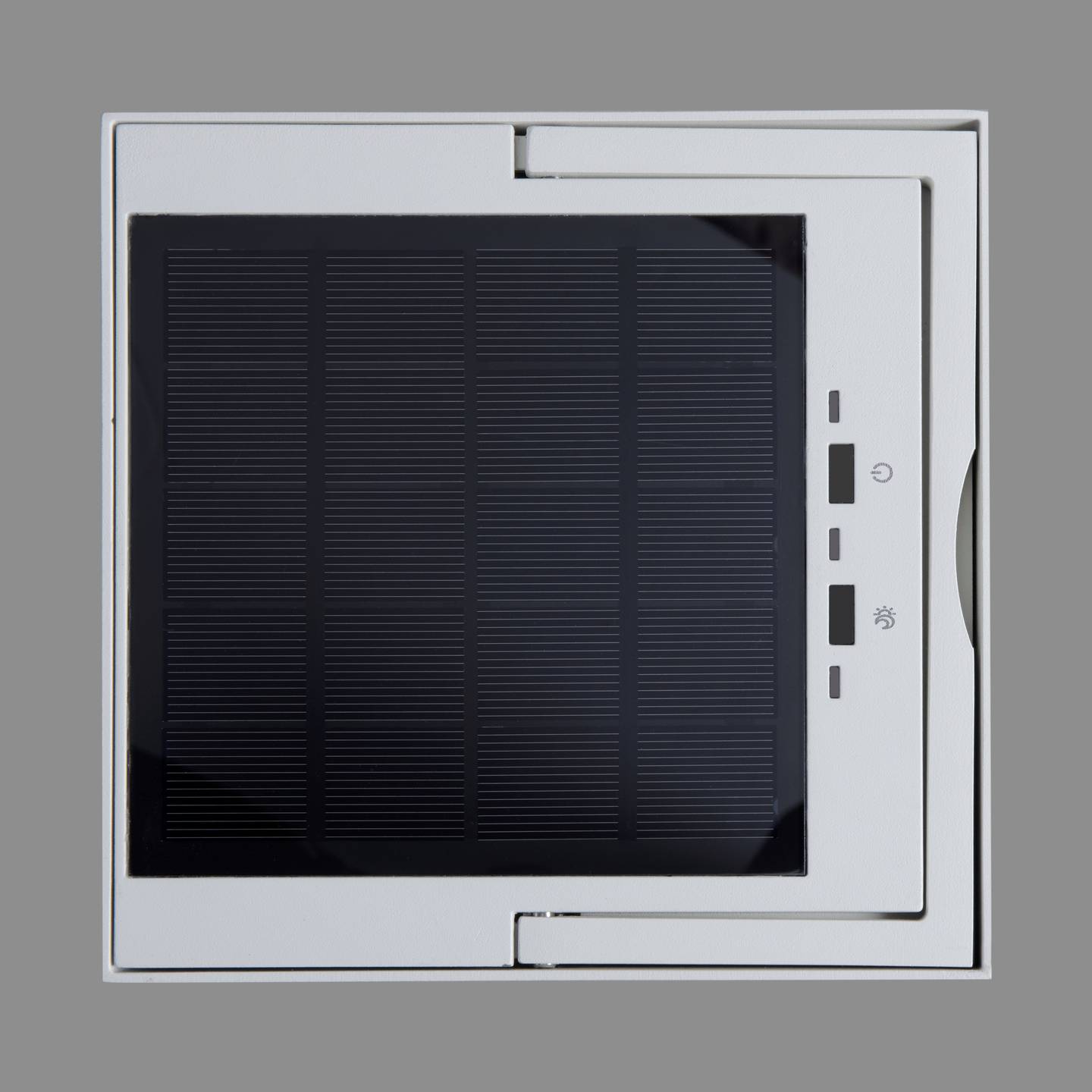 Konstsmide Solar-Dekoleuchte Portofino LED Gartenleuchte warmweiß 3.7W weiß - 7318307815252