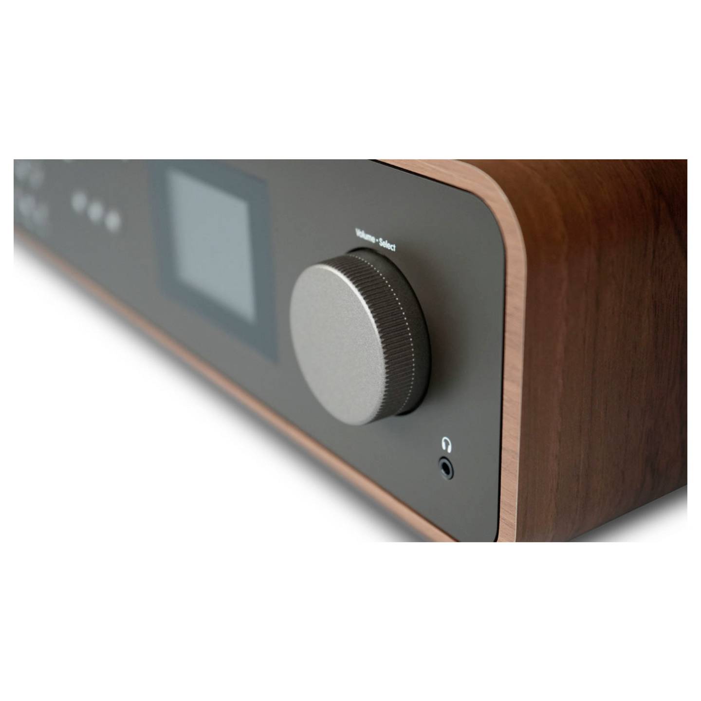 Pure Retro Stereoanlage Schwarz Walnuss DAB Bluetooth 50W Heim-Audio-Mikrosystem - 0759454301309