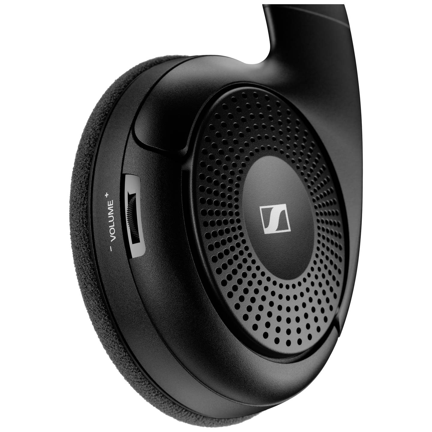 Sennheiser On Ear Kopfhörer Funk Stereo RS 120-W mit Lautstärkeregelung schwarz - 4260752330367