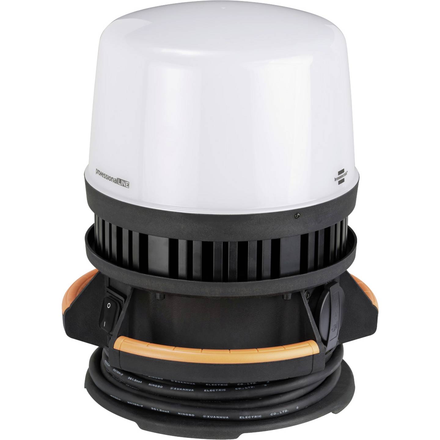 Brennenstuhl LED-Baustrahler ORUM 12050 M 360° mit Steckdose 12600 lm IP54 - 4007123675326