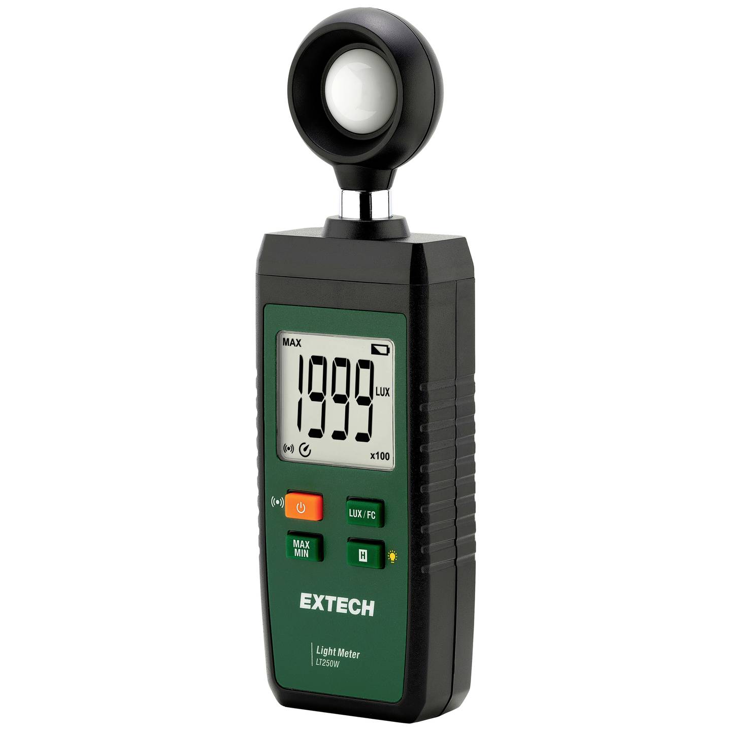 Extech Luxmeter LT250W Lichtmessgerät mit Bluetooth und App zur Datenerfassung - 793950472583