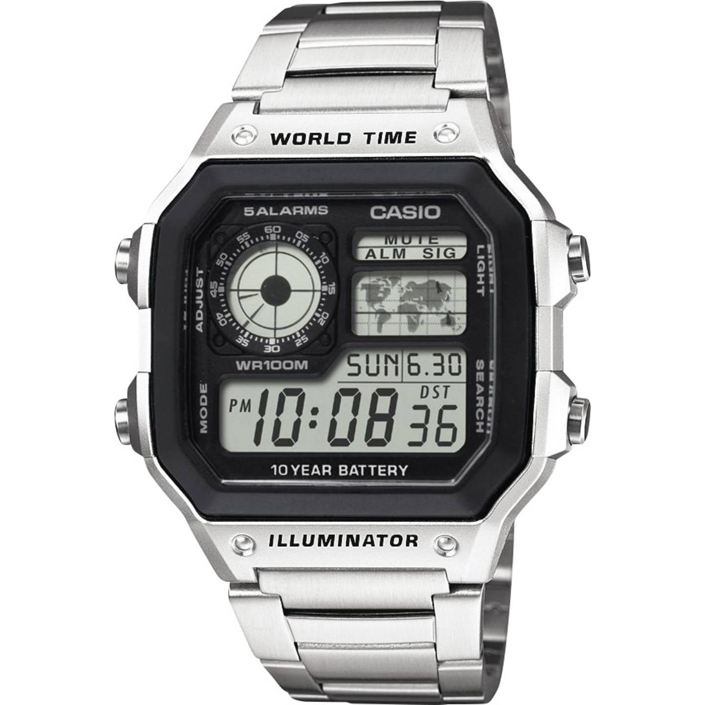 Candidate title: Casio Uhr AE-1200WHD-1AVEF - Armbanduhren, Digitaluhren - 4971850968801