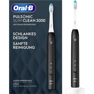 B-Ware Oral-B elektrische Zahnbürste Pulsonic Slim Clean 2000 schwarz 39.000 Bewegungen