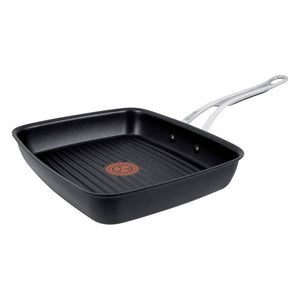 B-Ware Tefal Grillpfanne Guss Alu 23x27cm Bratpfanne schwarz Handtuchheizkörper stabil