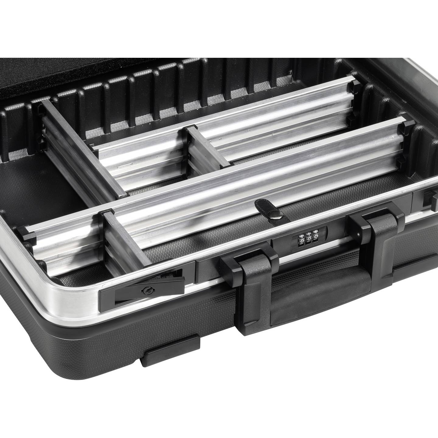 B&W Werkzeugkoffer Werkzeugbox GO POCKETS SW Werkzeugset für Handwerkzeuge 78cm - 4031541706607