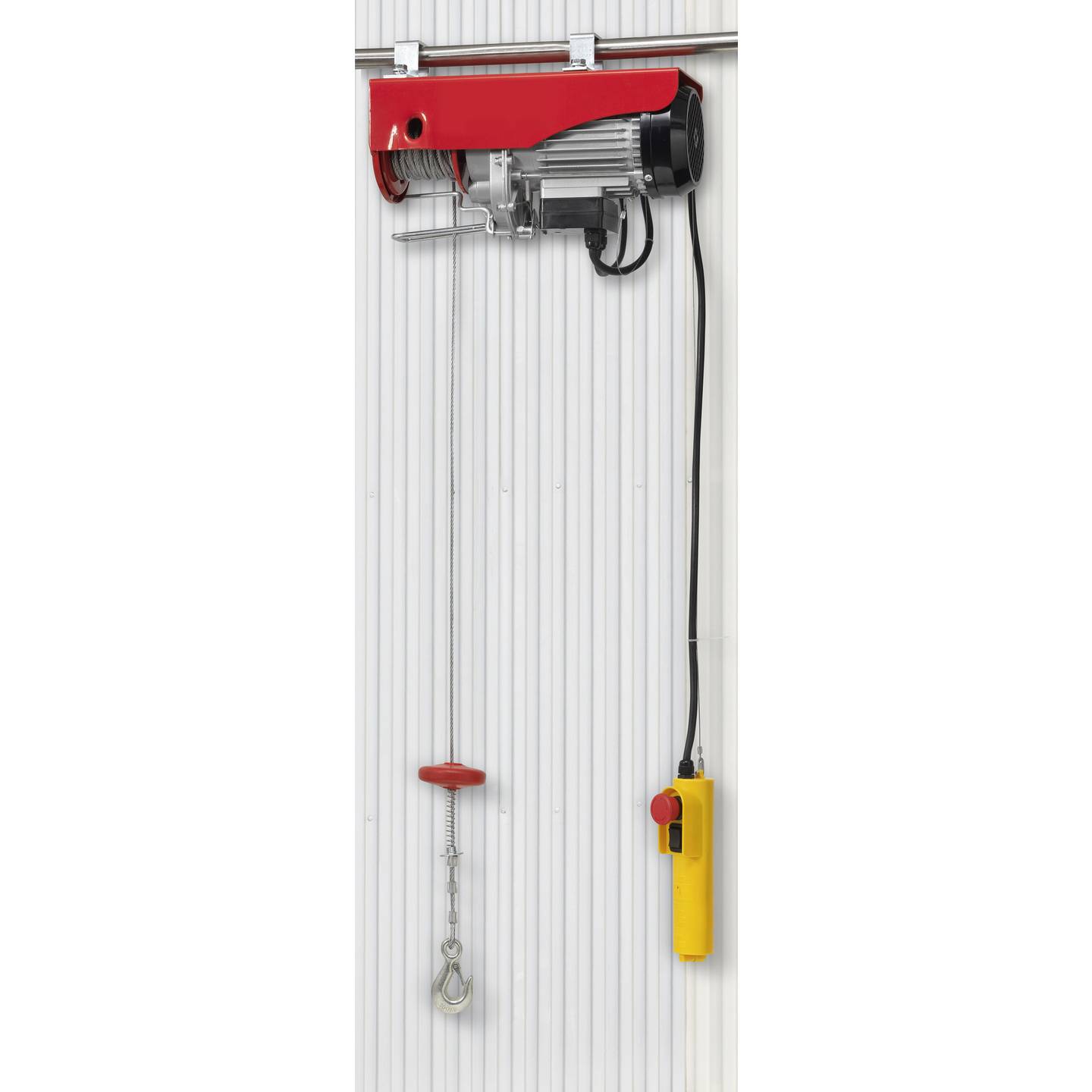 Toolcraft Elektrischer Seilhebezug 600kg Tragfähigkeit 18m Seil-Länge 1000W - 4016139192413