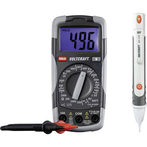 B-Ware voltcraft Hand-Multimeter digital DT-TEST-KIT 150 Kalibriert: Werksstandard