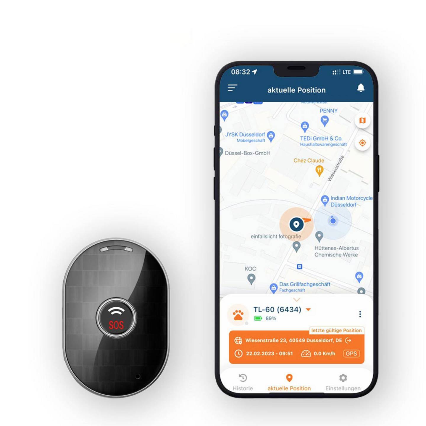 Trackilive TL-5 GPS Tracker Haustiertracker Personentracker Fahrzeugtracker - 4260177670734